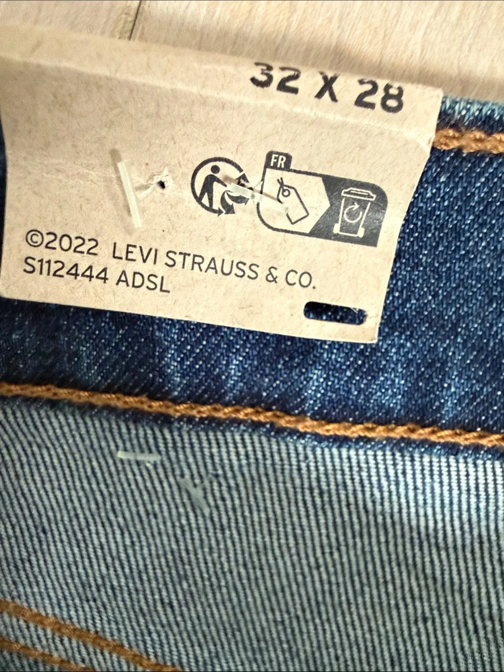 Levi's Men's Indigo Straight Jeans